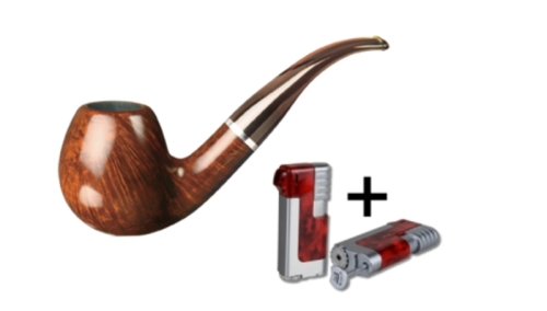 Artikelbild des Artikels “Vauen Pfeife *Classic 3904 + Necuma Pfeifenfeuerzeug “