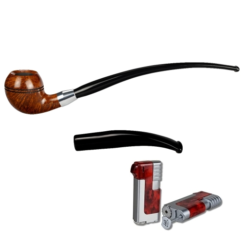 Artikelbild des Artikels “Vauen Lesepfeife * Eames 2in1 1308 + Necuma Pfeifenfeuerzeug “