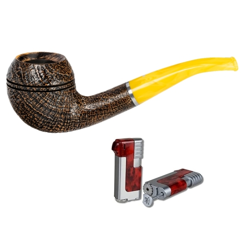 Artikelbild des Artikels “Vauen Pfeife * Lessing LS508 filterlos + Necuma Pfeifenfeuerzeug “