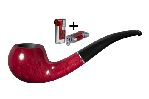 Artikelbild des Artikels “Vauen Pfeife * Picolo 3025 + Necuma Pfeifenfeuerzeug “