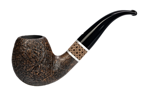 Artikelbild des Artikels “Vauen Pfeife Timber 504 sand Weißpunktedition + Necuma Pfeifenfeuerzeug “