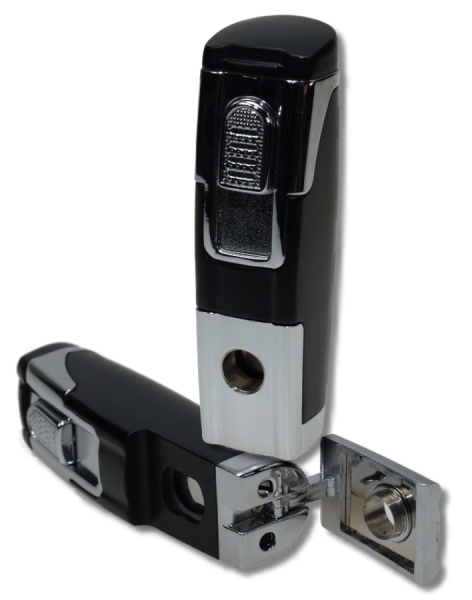 Artikelbild 1 des Artikels “Tycoon Zigarrenfeuerzeug Robot Jet-Bohrer black “