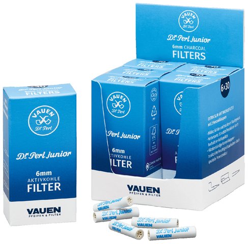 Artikelbild 1 des Artikels “Dr.Perl Filter Junior Aktivkohlefilter 6mm 6x30 Stk “