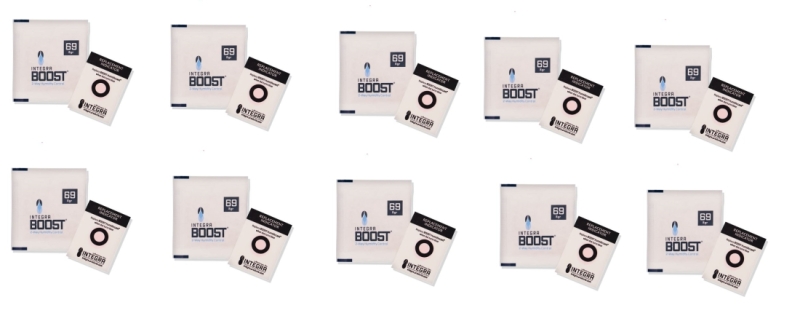 Artikelbild 1 des Artikels “10x Integra Boost Humipack 2-way 69% 8g Beutel mit Austausch-Indikatorkarte “