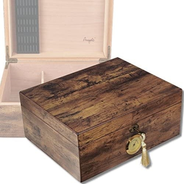 Artikelbild 1 des Artikels “Bubinga Antik Finish Humidor V-580 “