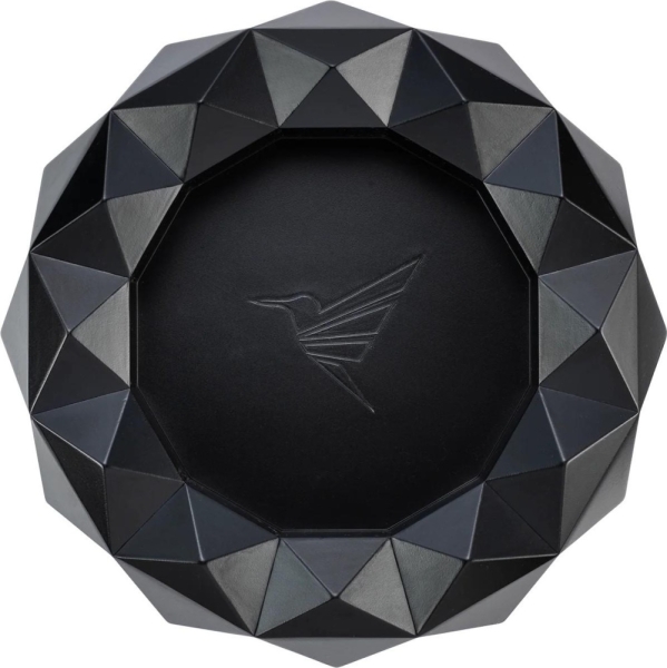 Artikelbild 1 des Artikels “COLIBRI * Zigarrenascher Metall rund Quasar schwarz “