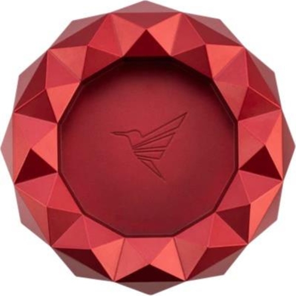 Artikelbild 1 des Artikels “COLIBRI * Zigarrenascher Metall rund Quasar rot “