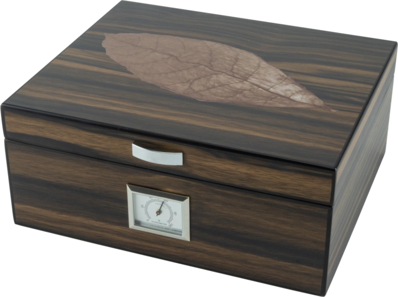 Artikelbild 1 des Artikels “Humidor Airsystem mit Blattdecor für 40 Zigarren “