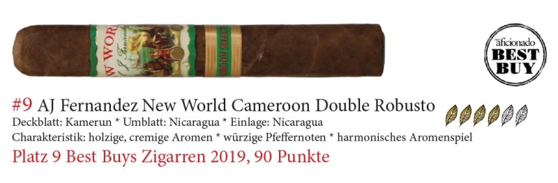 Artikelbild 1 des Artikels “Zigarre A.J. Fernandez New World Cameroon Double Robusto “