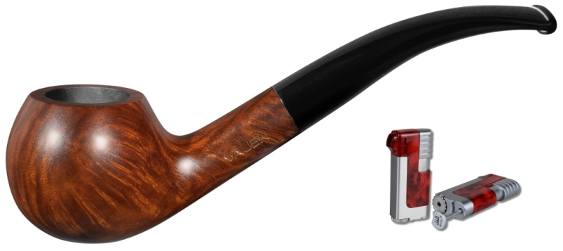 Artikelbild 1 des Artikels “Vauen Pfeife * SIX 1102 6mm + Necuma Pfeifenfeuerzeug “