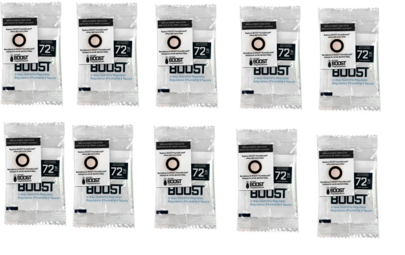 Artikelbild 1 des Artikels “10x Integra Boost Humipack 2-way 72% 8g Beutel mit Austausch-Indikatorkarte “