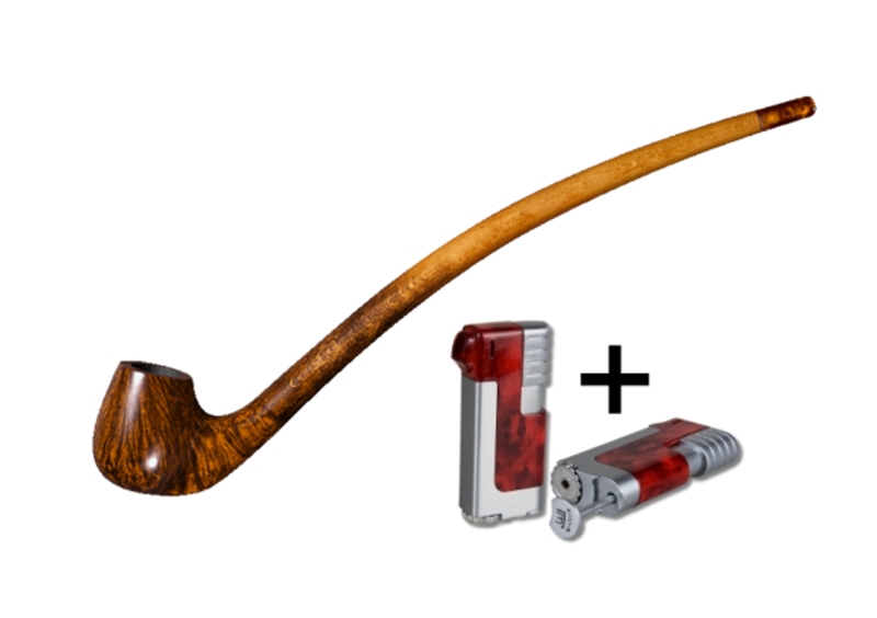 Artikelbild 1 des Artikels “Vauen Lesepfeife Auenland Modon + Winjet Pfeifenfeuerzeug “