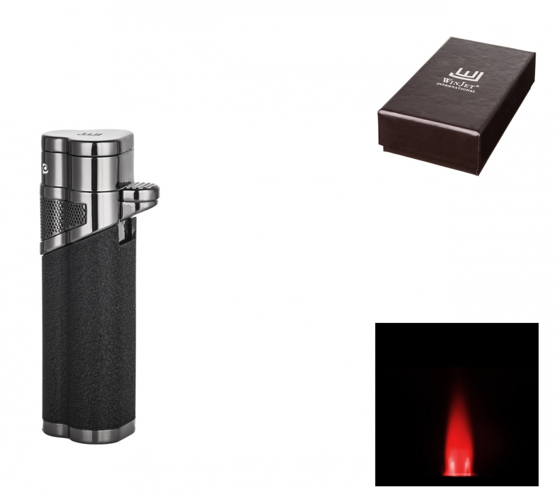Artikelbild 2 des Artikels “Winjet Spezial Jet Zigarrenfeuerzeug black mit Zigarrenbohrer “