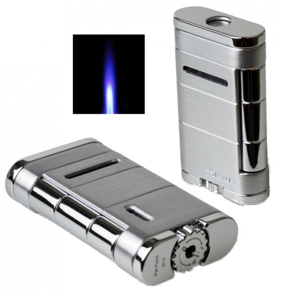 Artikelbild 2 des Artikels “XIKAR Allume Single Jet Feuerzeug Steel (silber) “