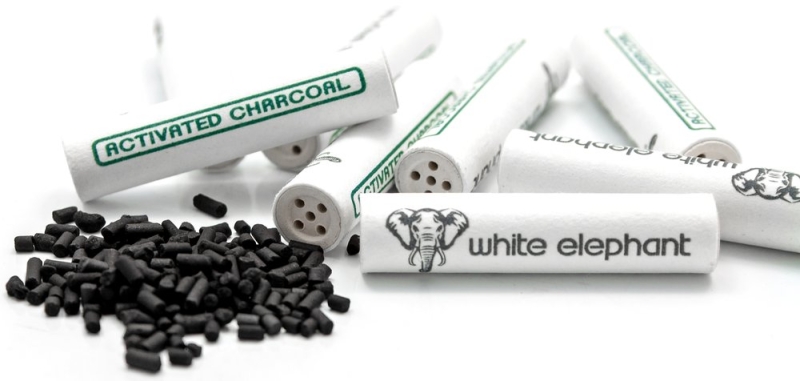 Artikelbild 2 des Artikels “White Elephant Aktivkohlefilter 9mm 150 Stk. “