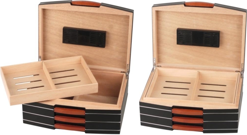 Artikelbild 2 des Artikels “Designhumidor Bicolor 2 Ebenen “