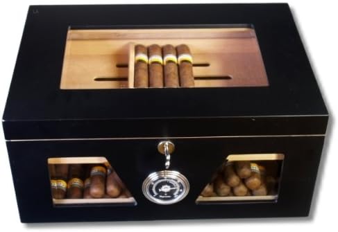 Artikelbild 2 des Artikels “Black Wonderful Kristallglas Humidor V-1320 “