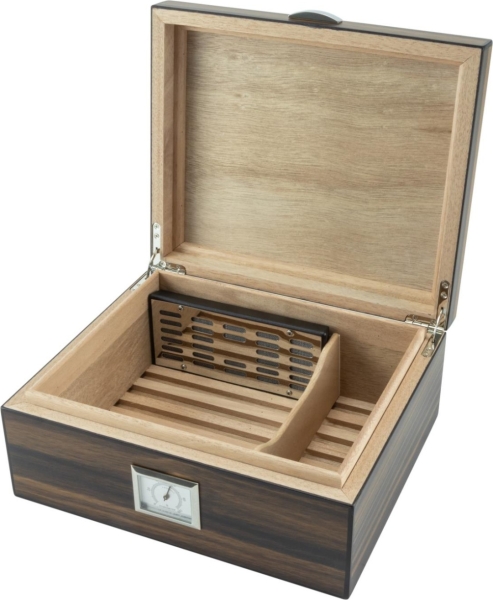 Artikelbild 2 des Artikels “Humidor Airsystem mit Blattdecor für 40 Zigarren “