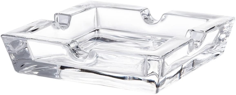 Artikelbild 2 des Artikels “Glas Zigarren Aschenbecher 15x15cm neues Modell mit 4 Ablagen “