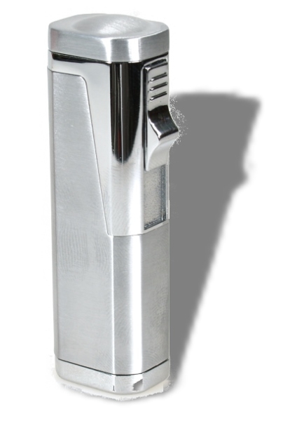 Artikelbild 2 des Artikels “Zigarrenfeuerzeug Rio 3xLaser-Bohrer silber “