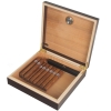 Artikelbild 3 des Artikels “Humidor - Geschenkset Roosewood-Finish Außenhygrometer  Polymerbefeuchter, Cutter, Feuerzeug “