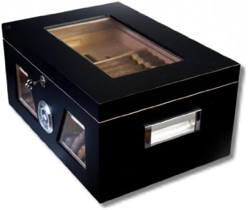 Artikelbild 3 des Artikels “Black Wonderful Kristallglas Humidor V-1320 “