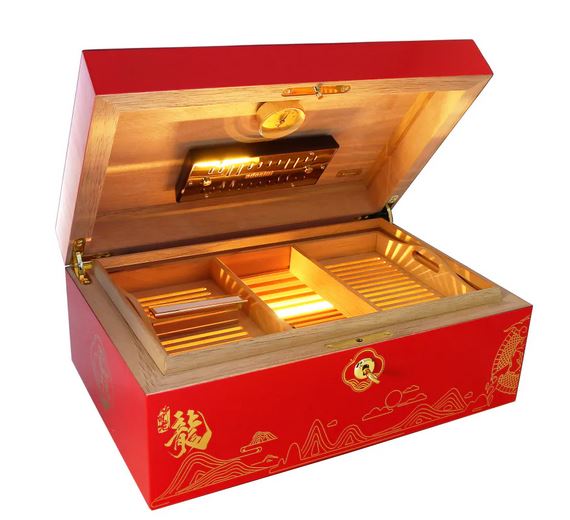 Artikelbild 3 des Artikels “adorini Year of the Dragon Grande Deluxe Humidor “