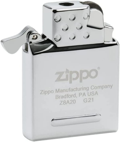 Artikelbild 3 des Artikels “Ausstellungsstück ZIPPO Gaseinsatz mit Drücker ungefüllt, Steinzündung “