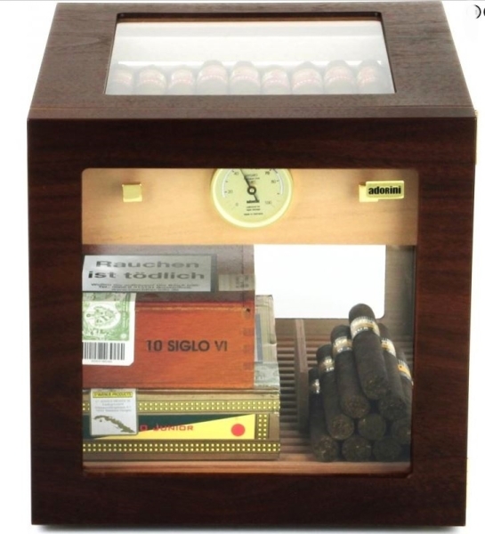 Artikelbild 3 des Artikels “Adorini Humidor Cube Deluxe Walnuss “
