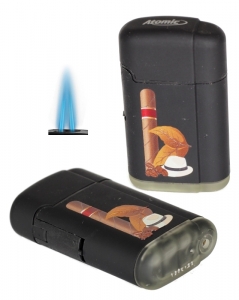 Artikelbild 3 des Artikels “Humidorset LA Amboina Maser Finish Kristallglas V-240 Polymerbefeuchter “