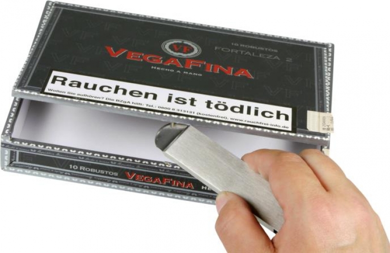 Artikelbild 3 des Artikels “Cigarren-Abschneider Guillotine/-Kistenöffner Edelstahl 17cm “