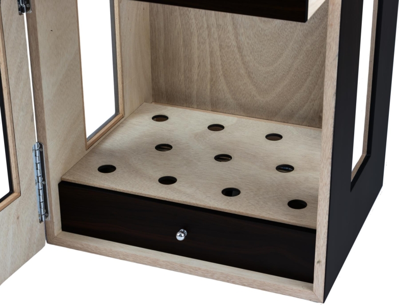 Artikelbild 3 des Artikels “Humidor-Schrank SEVENSON schwarz matt für 300 Zigarren “