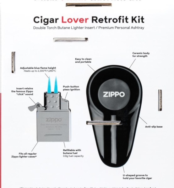 Artikelbild 3 des Artikels “Original Zippo Nachrüstsatz für Zigarrenliebhaber Einsatz und Zigarrenascher “