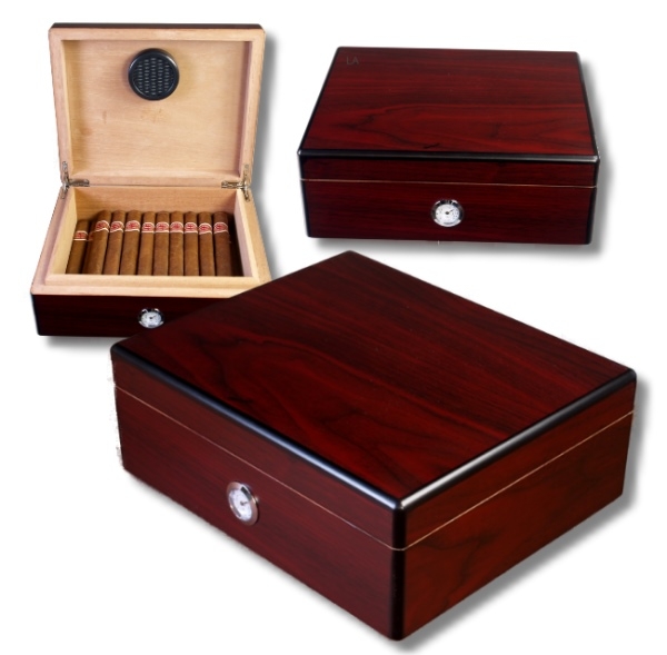 Artikelbild 4 des Artikels “Rosewood Finish Humidor  V-250 Polymerbefeuchter “