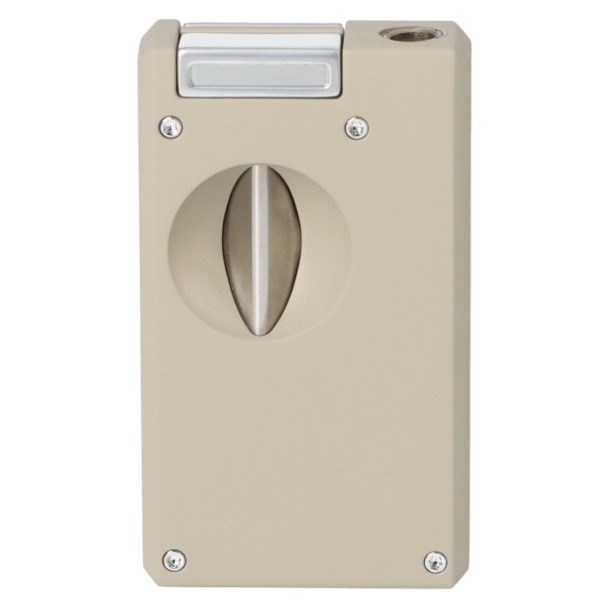 Artikelbild 4 des Artikels “Caseti Zigarrenfeuerzeug Jet Flame beige matt mit Zigarrenabschneider Kerbschnitt und Bohrer 0,8mm “