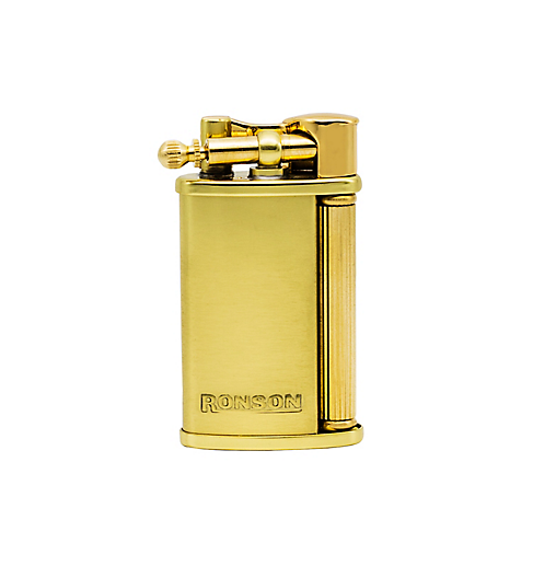 Artikelbild 4 des Artikels “Ronson Feuerzeug Vestige Brass Messing satin “
