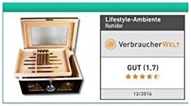 Artikelbild 5 des Artikels “Black Wonderful Kristallglas Humidor V-1320 “