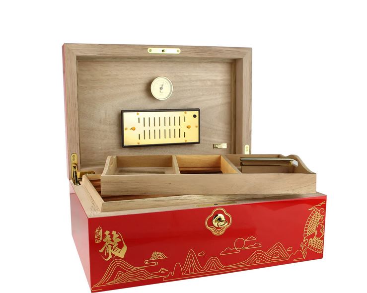 Artikelbild 5 des Artikels “adorini Year of the Dragon Grande Deluxe Humidor “