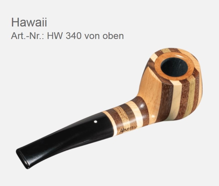 Artikelbild 5 des Artikels “Vauen Pfeife Hawaii 340 Weißpunktedition + Necuma Pfeifenfeuerzeug “