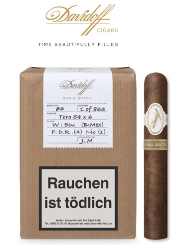 Artikelbild des Artikels “Davidoff Zigarre Small Batch No. 6 Toro Limited “